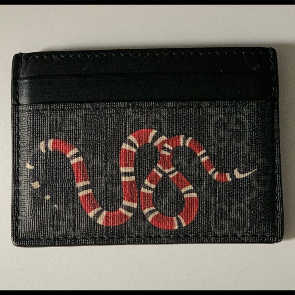 Gucci Snake Card Holder